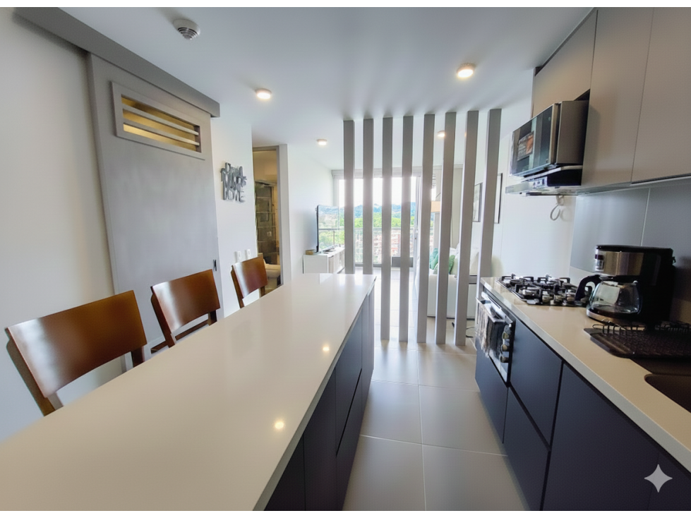 En Venta Apartaestudio Moderno Por la Avenida Centenario Último Piso — foto 3