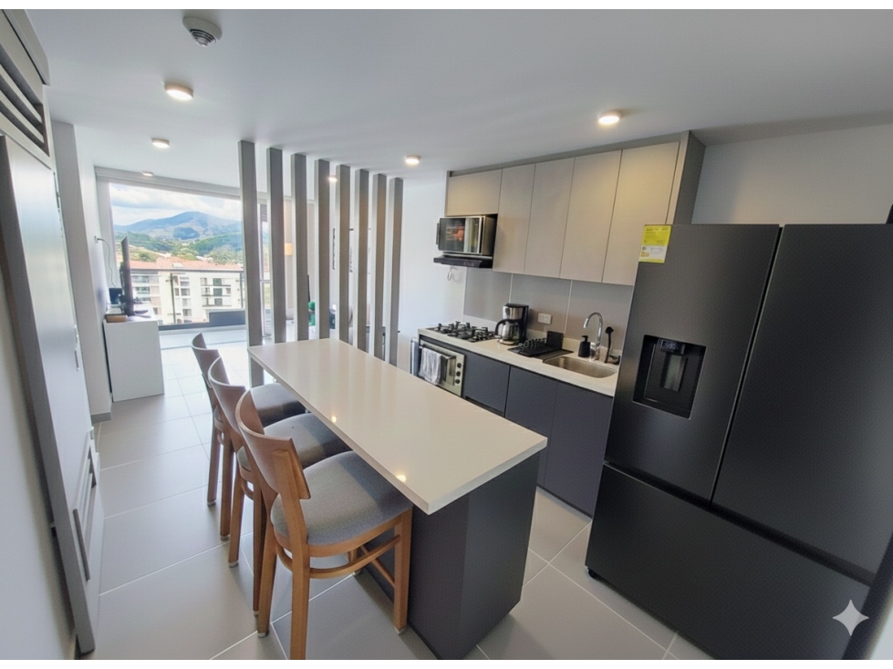 En Venta Apartaestudio Moderno Por la Avenida Centenario Último Piso — foto 2