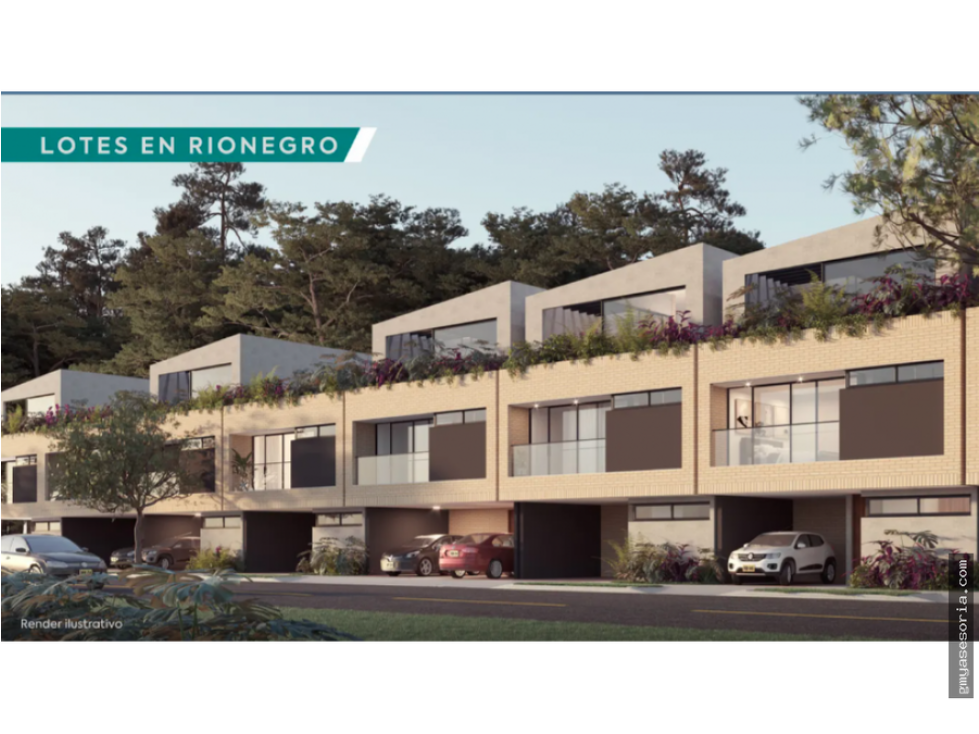 VENTA LOTE PROYECTO KORA RIONEGRO SECTOR BARRO BLANCO