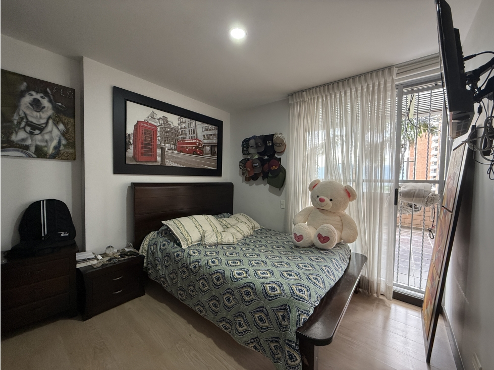Amplio apartamento en Venta en Envigado, loma las Brujas, con terraza — foto 2
