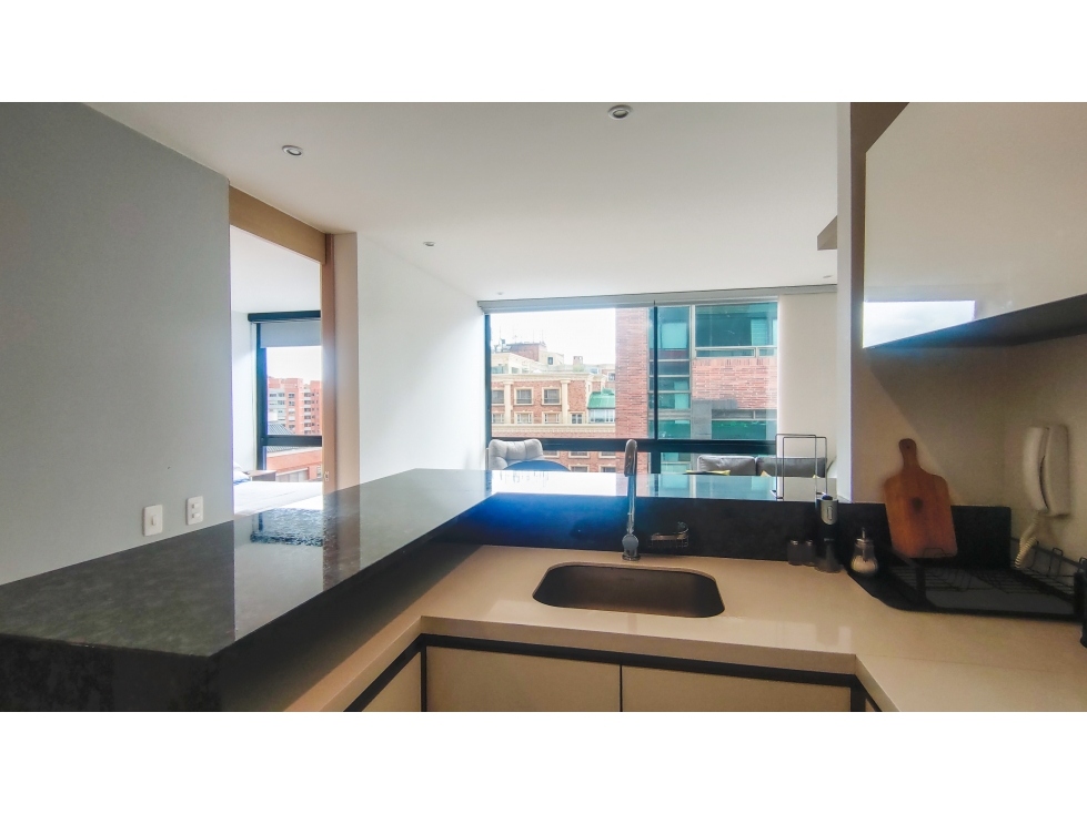 Apartamento Amoblado en Arriendo - Chico Norte - 56 m2, 1H, 2B, 2P — foto 2