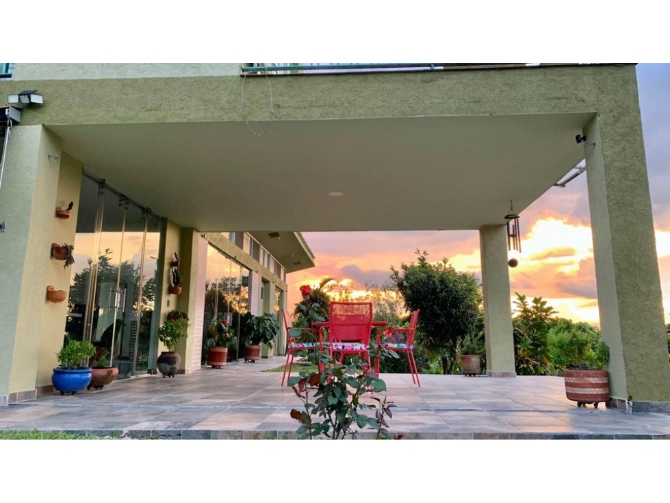 Casa campestre con diseño moderno y vista panoramica — foto 2