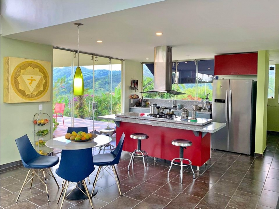 Casa campestre con diseño moderno y vista panoramica — foto 5