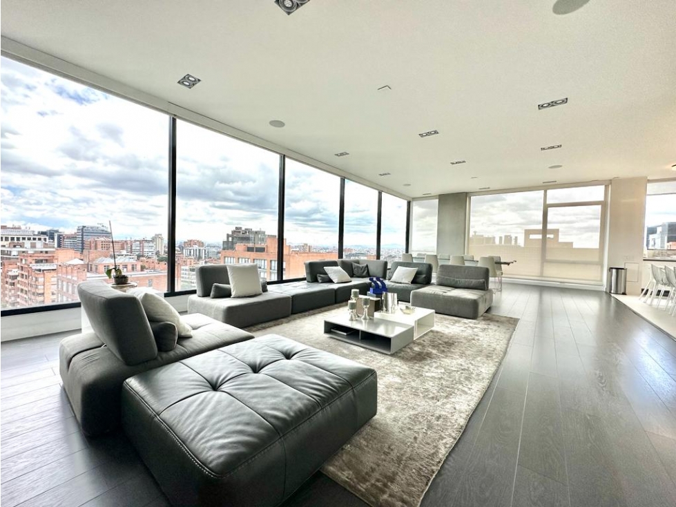 SE ARRIENDA/SE VENDE PENTHOUSE DIVINO Y MODERNO CON TERRAZA EN NOGAL — foto 4
