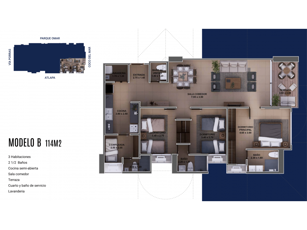 Apartamento Calle 78 San Francisco — foto 6