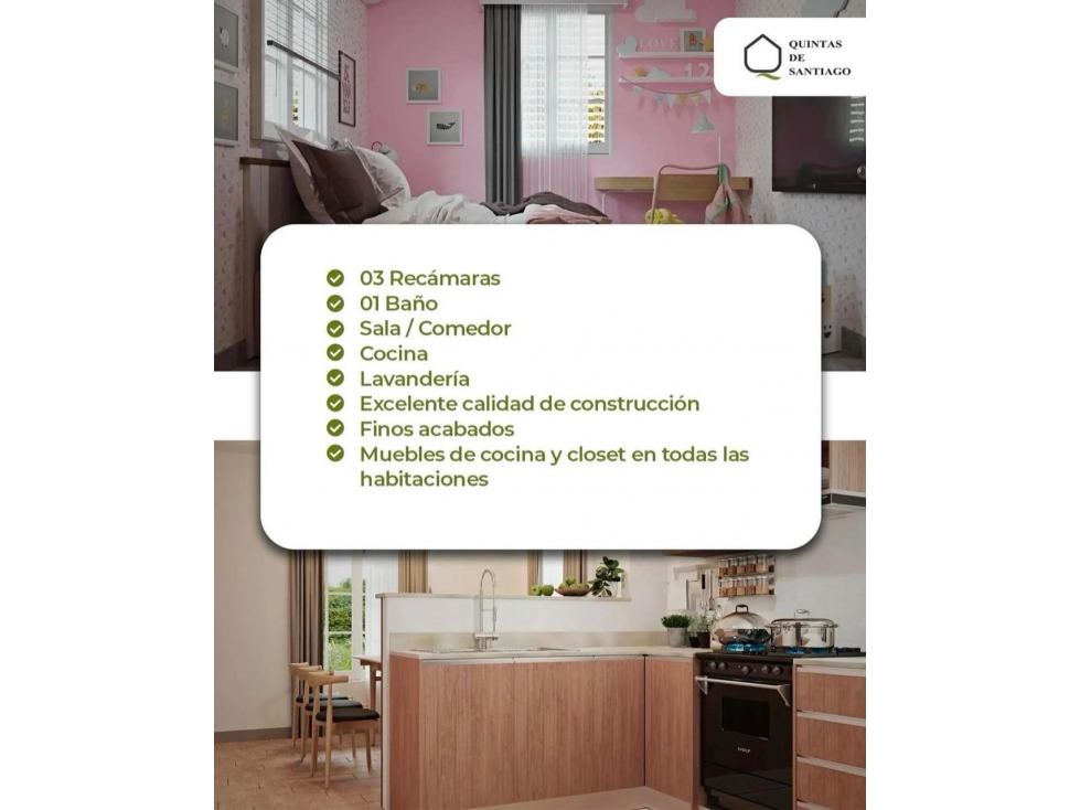 VENTA CASAS NUEVAS EN SANTIAGO - INVIERNO (CP) - 2