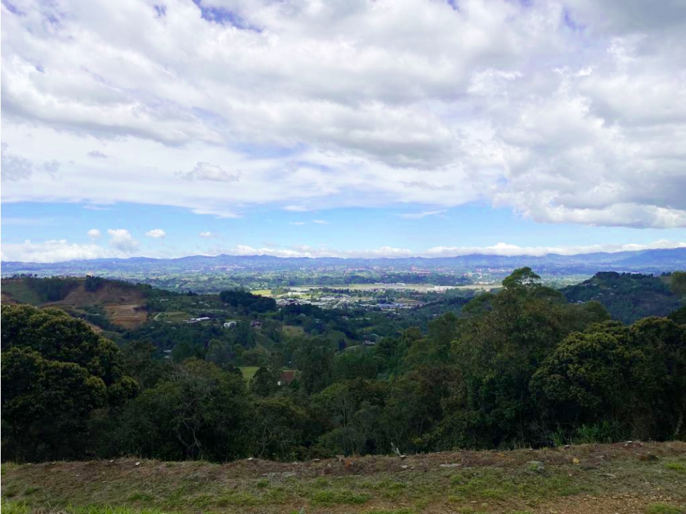 Venta de lote en Sector Sajonia, Rionegro. La vista mas hermosa!