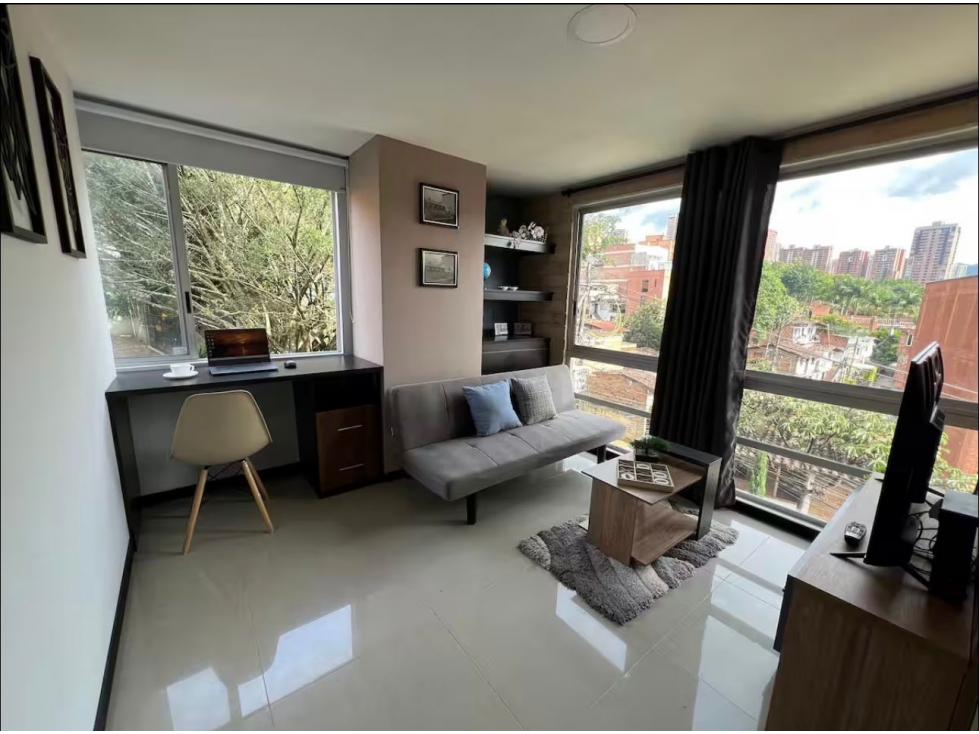 Apartamento en venta para rentas cortas, sector loma de los Parra.