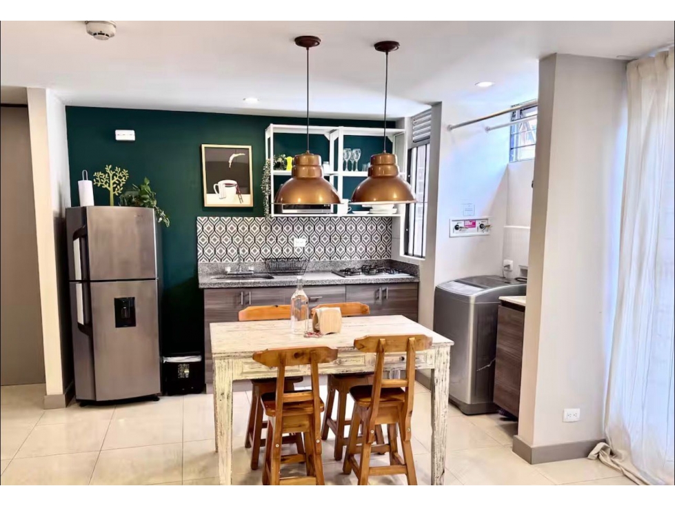 Apartamento en venta para rentas cortas, sector Poblado, Aguacatala. — foto 3