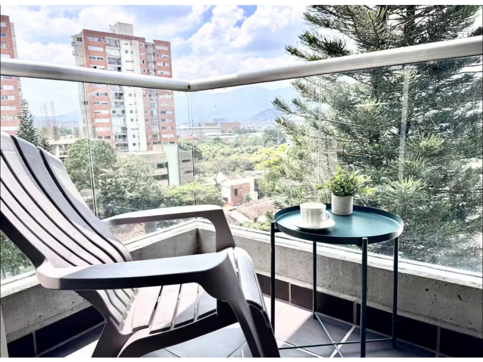 Apartamento en venta para rentas cortas, sector Poblado, Aguacatala.
