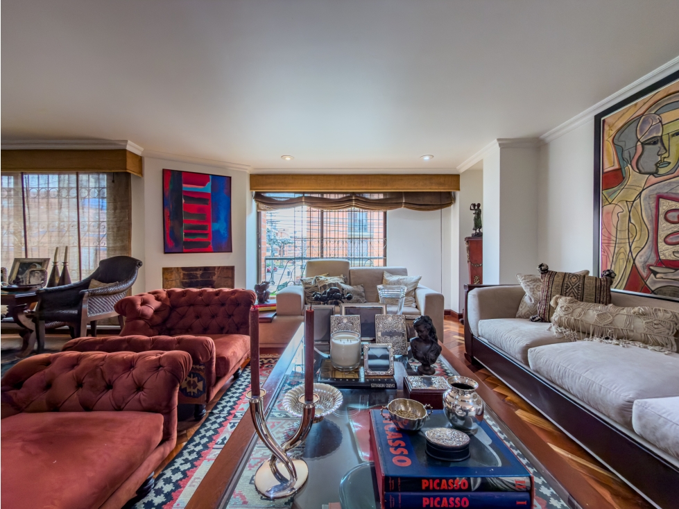 T Apartamento con terraza en venta - Chico Navarra; Bogotá D.C — foto 3