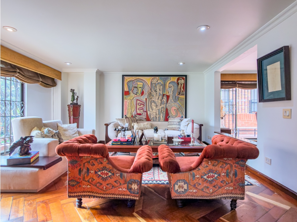 T Apartamento con terraza en venta - Chico Navarra; Bogotá D.C