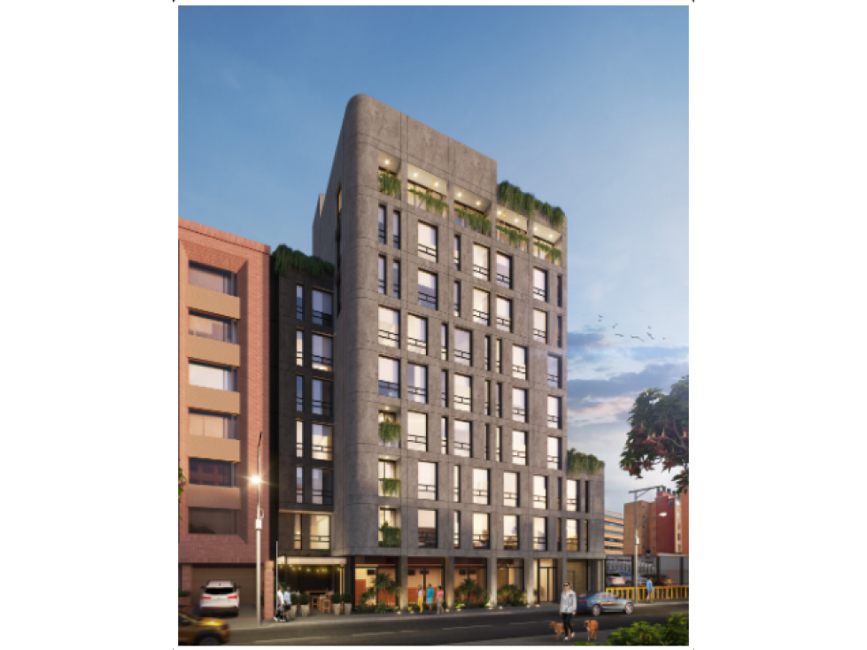 Apartaestudio en venta - Zona T; Bogotá D.C. — foto 5