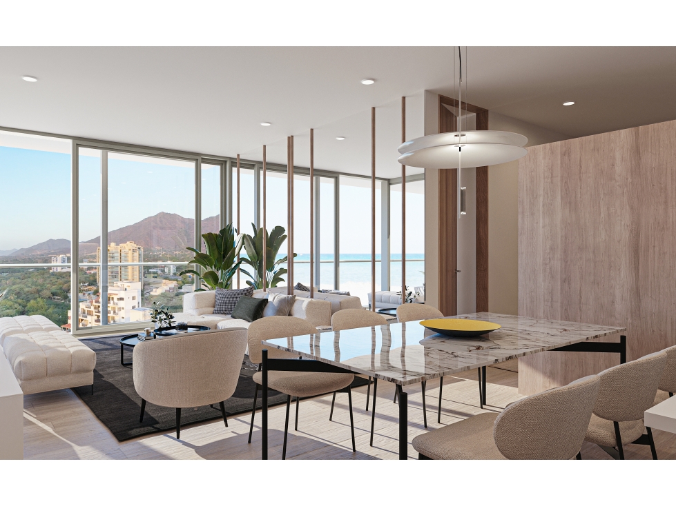 Apartamento primera línea de playa Bello horizonte, Santa Marta — foto 3