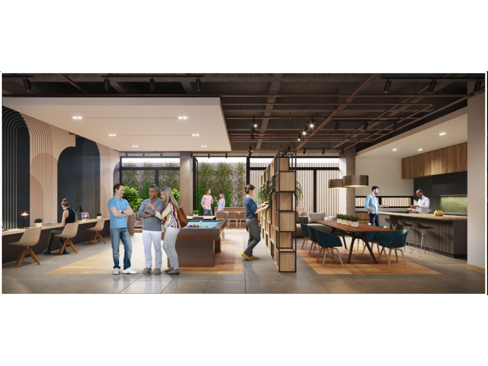 Apartaestudio en venta - Zona T; Bogotá D.C. — foto 4