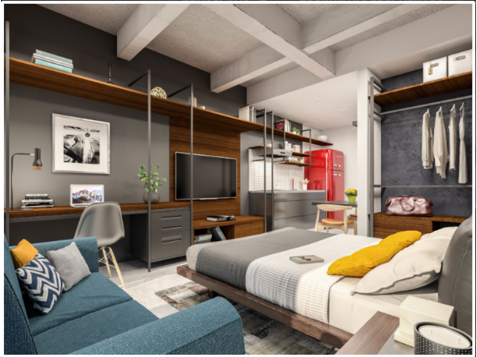 Apartaestudio en venta - Zona T; Bogotá D.C.