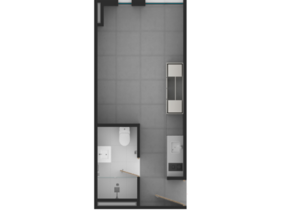 Apartaestudio en venta - Zona T; Bogotá D.C. — foto 2