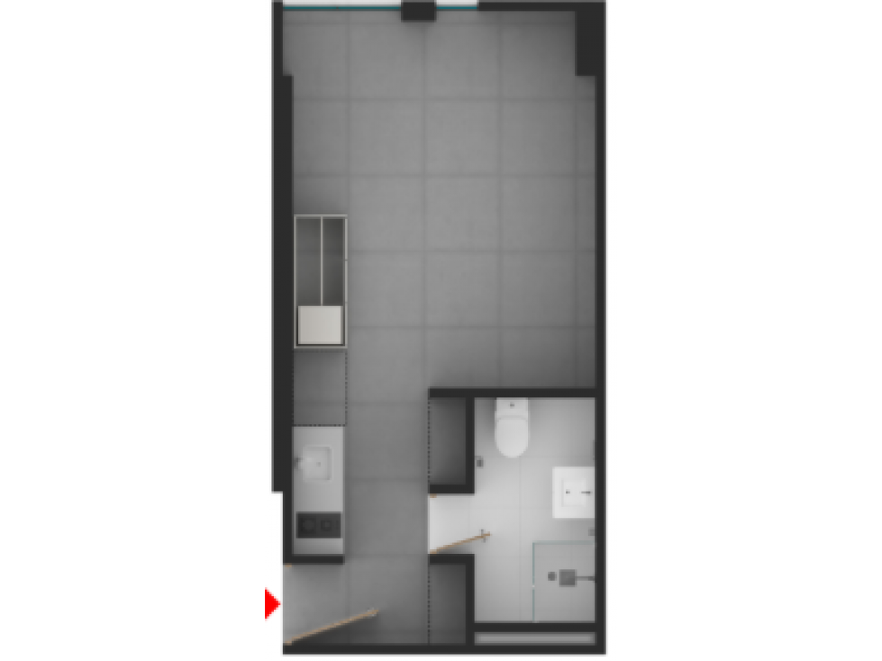 Apartaestudio en venta - Zona T; Bogotá D.C. — foto 2