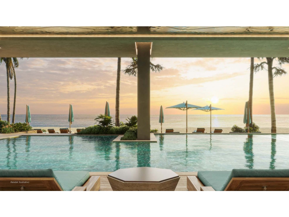 Apartamento primera línea de playa Bello horizonte, Santa Marta — foto 5