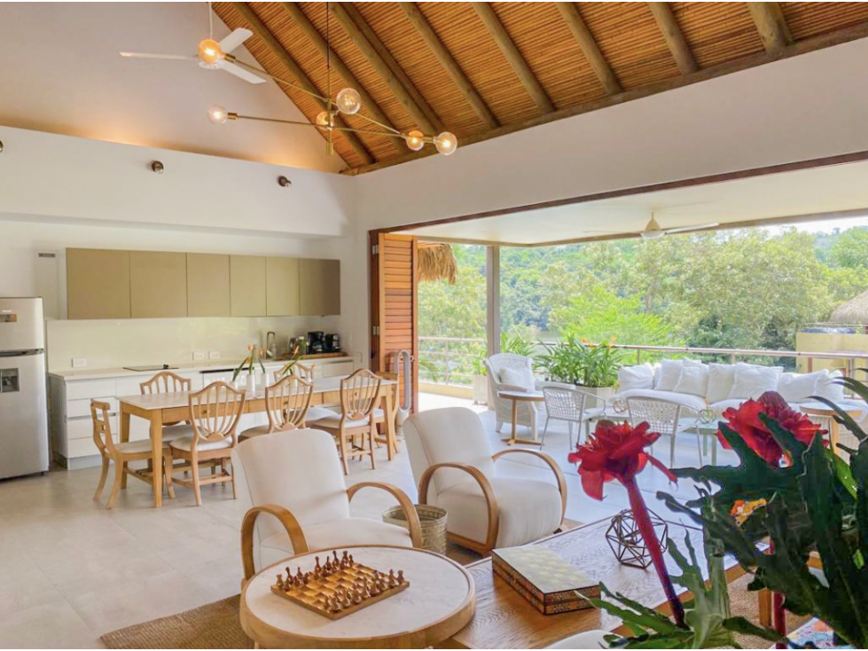 T Penthouse amoblado en venta en Mesa de Yeguas, Anapoima