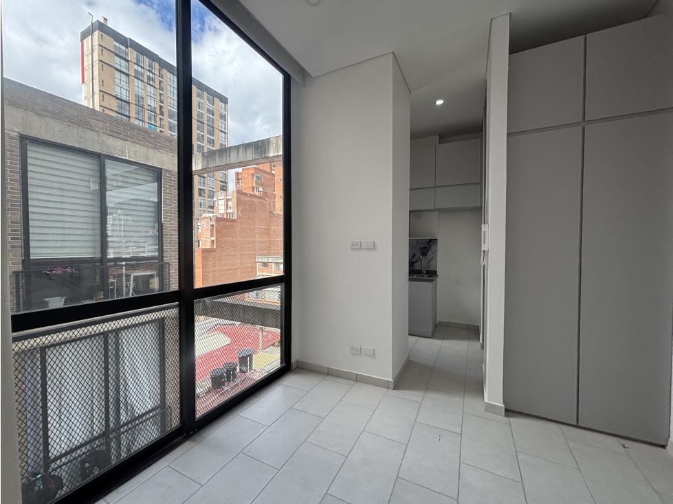 ARRIENDO APARTAESTUDIO TIPO LOF EN CHAPINERO OCCIDENTAL