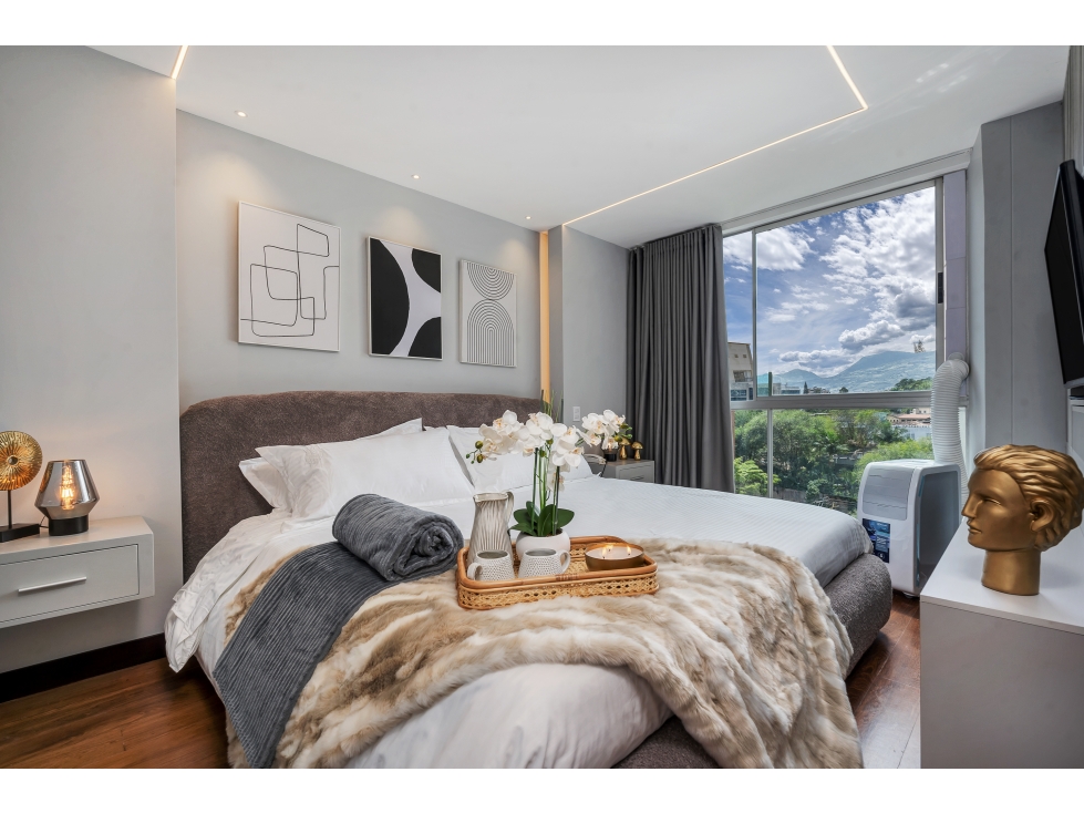 Exclusivo estudio con permiso Airbnb y vista panorámica en el Poblado — foto 2