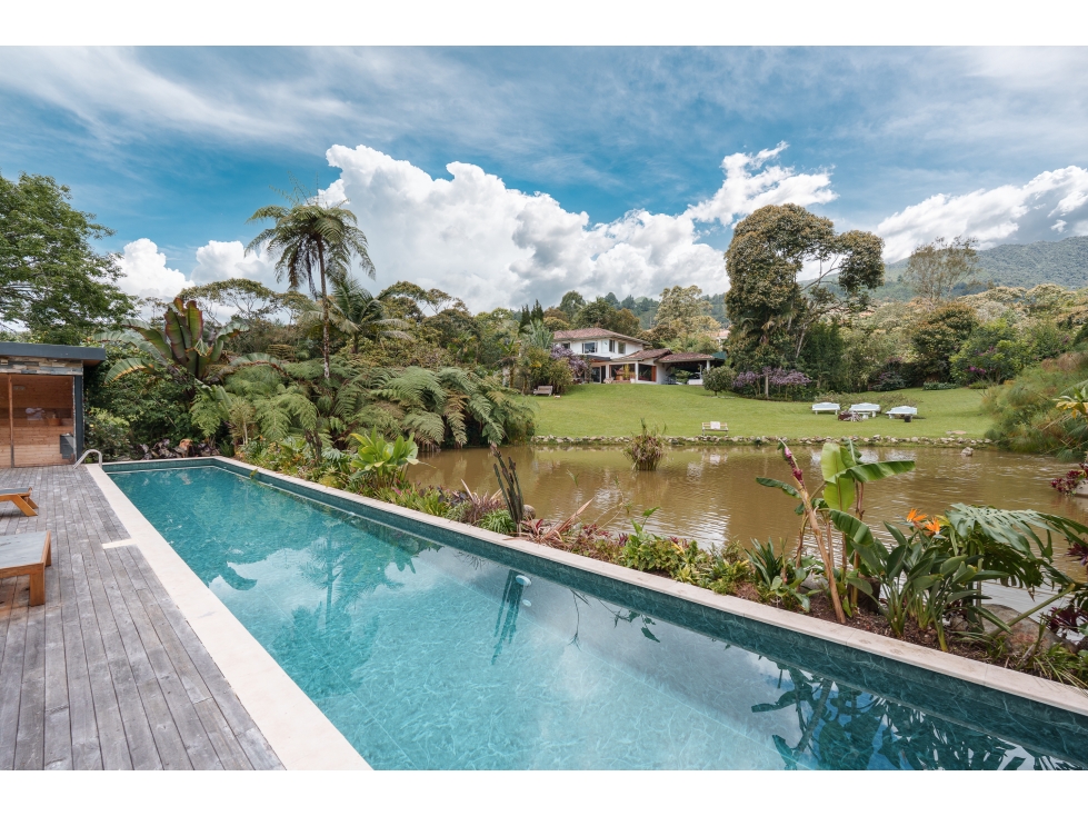 Casa Campestre de Lujo en El Retiro Fizebad | 10.000 m² con Piscina — foto 4