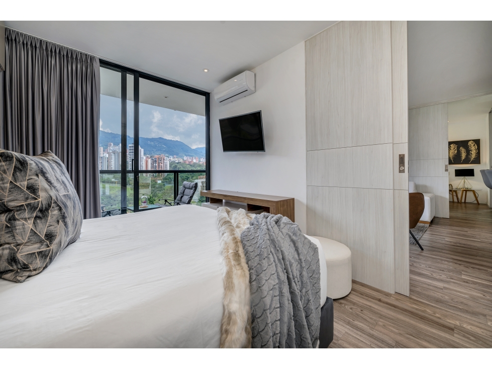 Joya en Piso Alto | 2 Alcobas + A/C | Full Amenities — foto 6