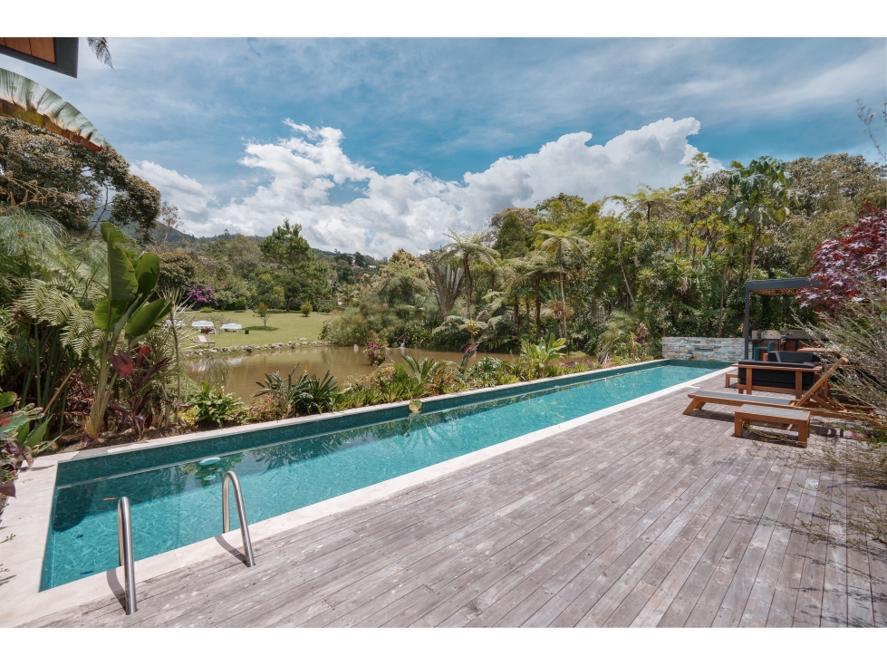 Casa Campestre de Lujo en El Retiro Fizebad | 10.000 m² con Piscina — foto 5