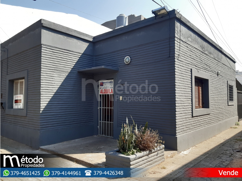 Casa - 2 Dorm. - General Paz N° 1639 - Corrientes cap. - 1