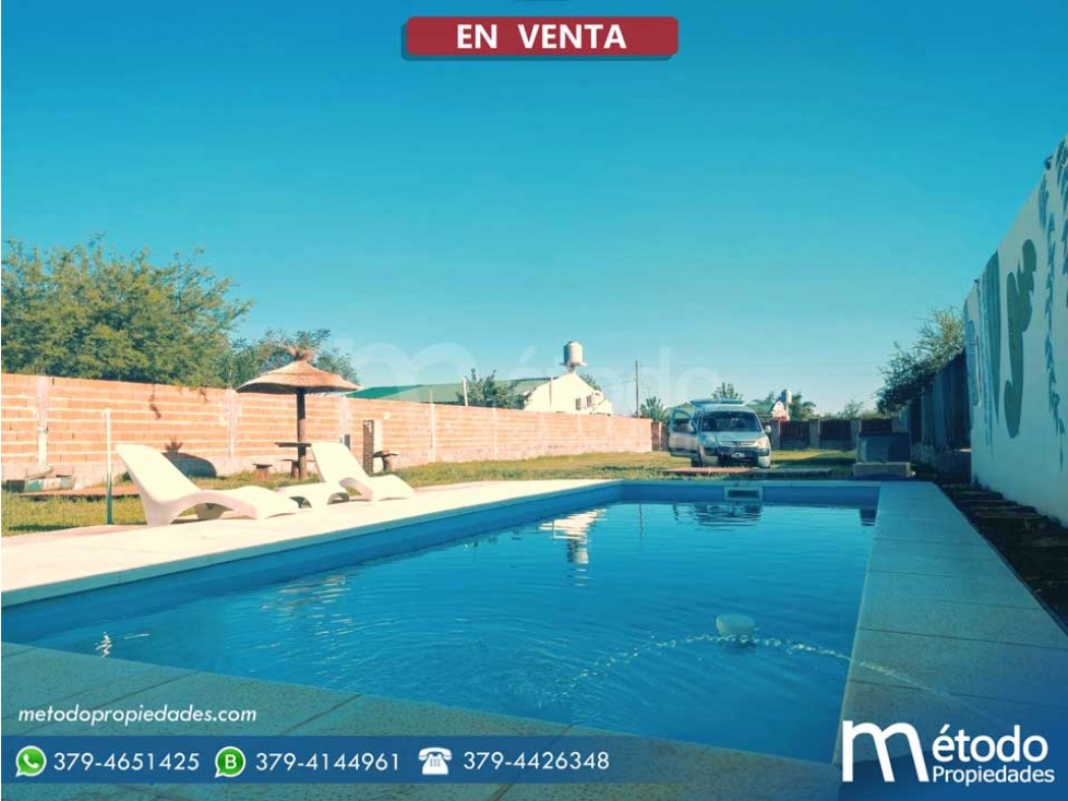 Casa Quinta en Venta - Riachuelo - Antártida Argentina N° 1740 - Ctes. - 2