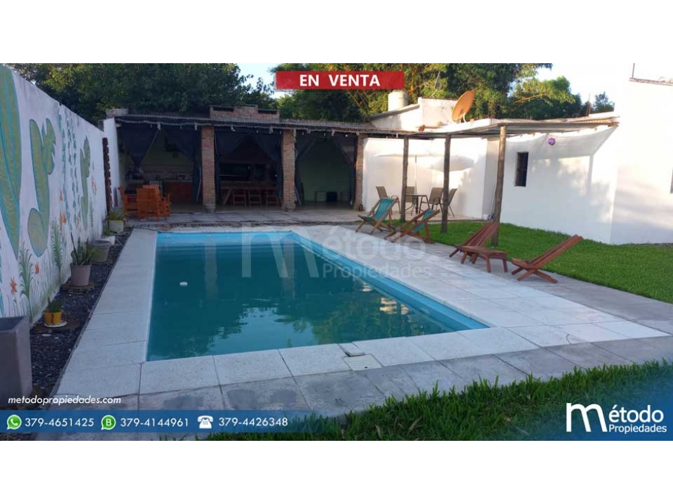 Casa Quinta en Venta - Riachuelo - Antártida Argentina N° 1740 - Ctes. - 3