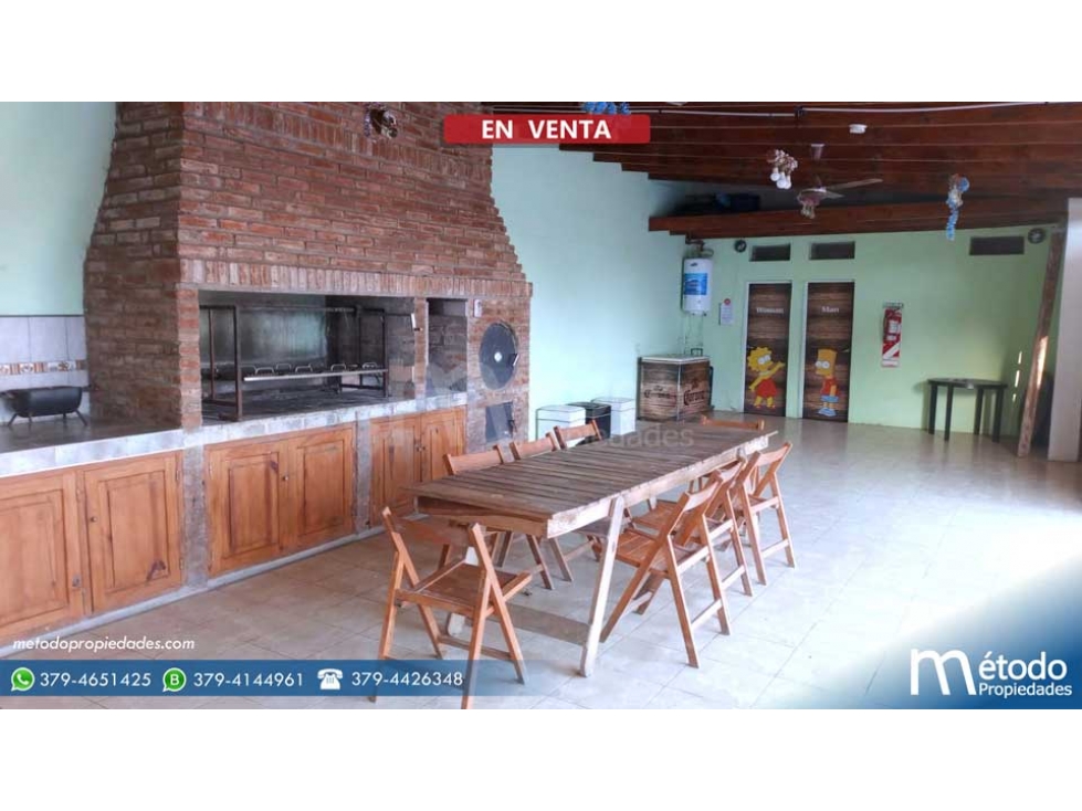 Casa Quinta en Venta - Riachuelo - Antártida Argentina N° 1740 - Ctes. - 6