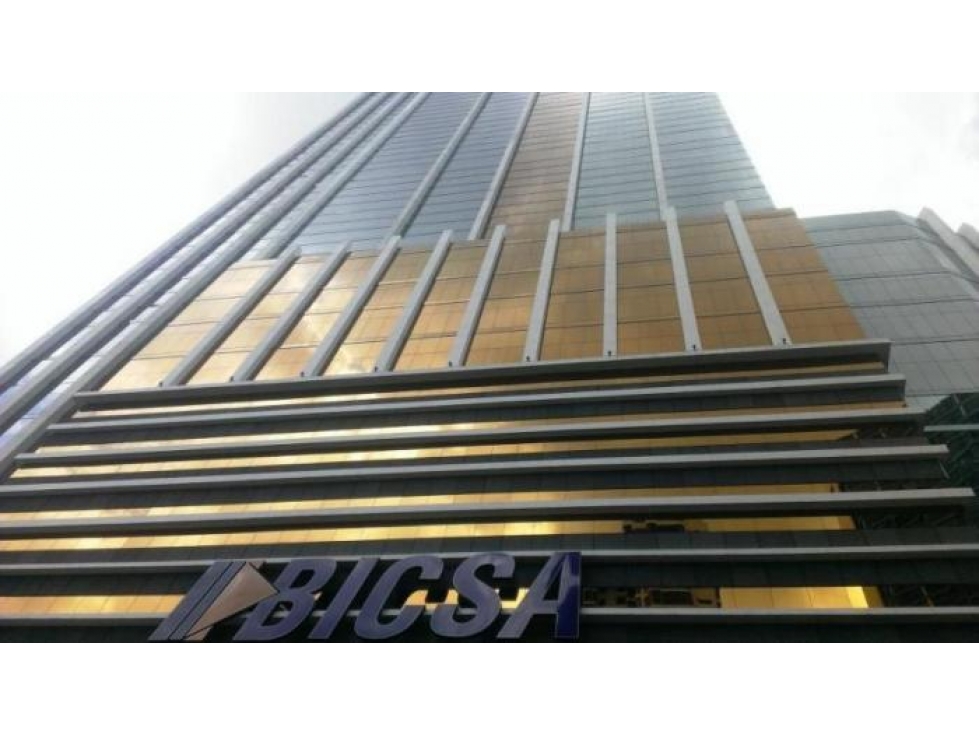ALQUILO OFICINA EN AVE, BALBOA, 200M2, AMOBLADA, VISTA PANORAMICA.