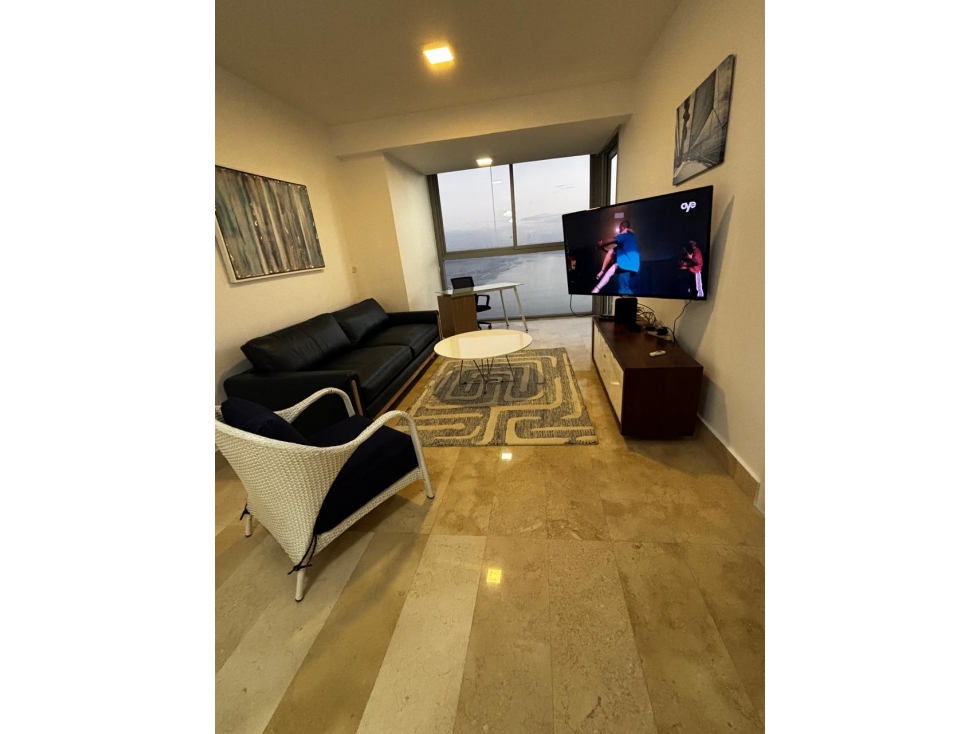 ALQUILO APARTAMENTO EN AVE, BALBOA, 2 RECAMARAS, AMOBLADO, 165M2.
