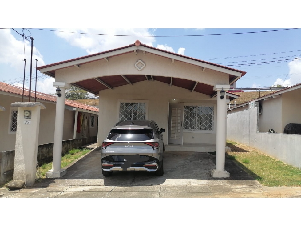 ALQULO CASA EN LA CHORRERA, 120M2, 3 RECAMARAS, BARRIADA CERRADA. - 1