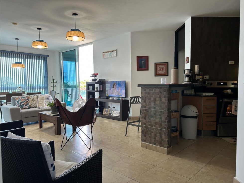 VENDO APARTAMENTO EN PLAYA BLANCA, 2 RECAMARAS, 131M2, BALCON AMPLIO. — foto 3