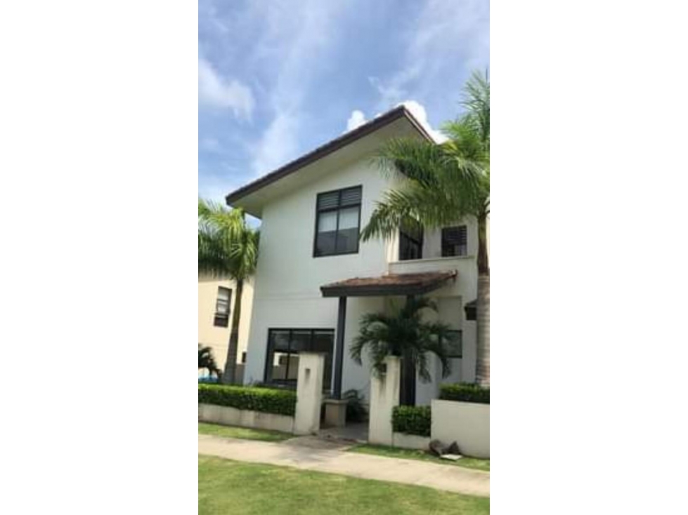 ALQUILO CASA EN PANAMA PACIFICO, 275M2, 3 RECAMARAS, LINEA BLANCA. - 1