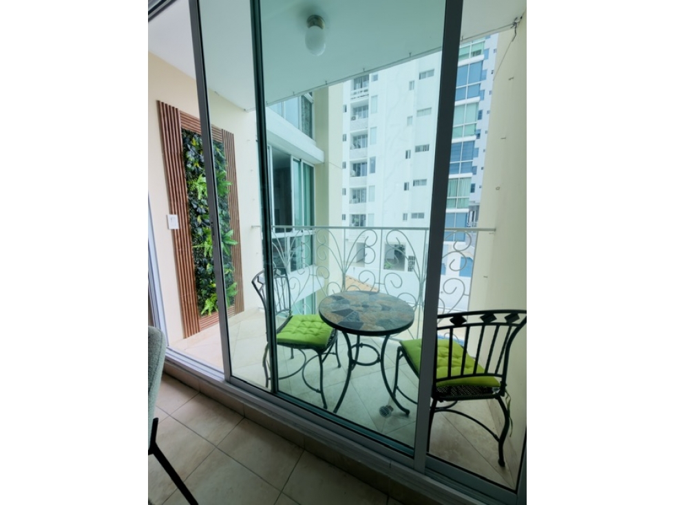 ALQUILO APARTAMENTO AMOBLADO, SAN FRANCISCO, 2 RECAMARAS, 110M2. — foto 3