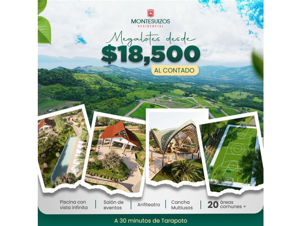 MONTE SUIZO RESIDENCIAL, CASAS DE CAMPO EN TARAPOTO, SAN MARTIN — foto 2