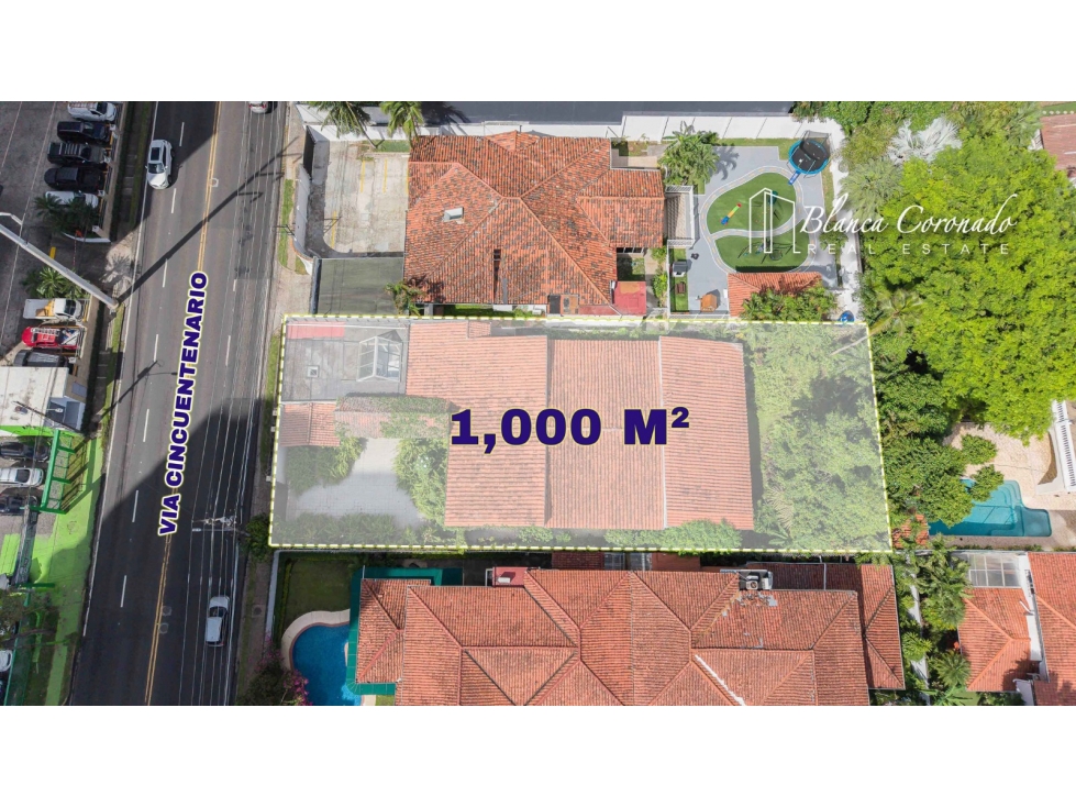 CASA EN VENTA VÍA CINCUENTENARIO 1,000 M² DE TERRENO