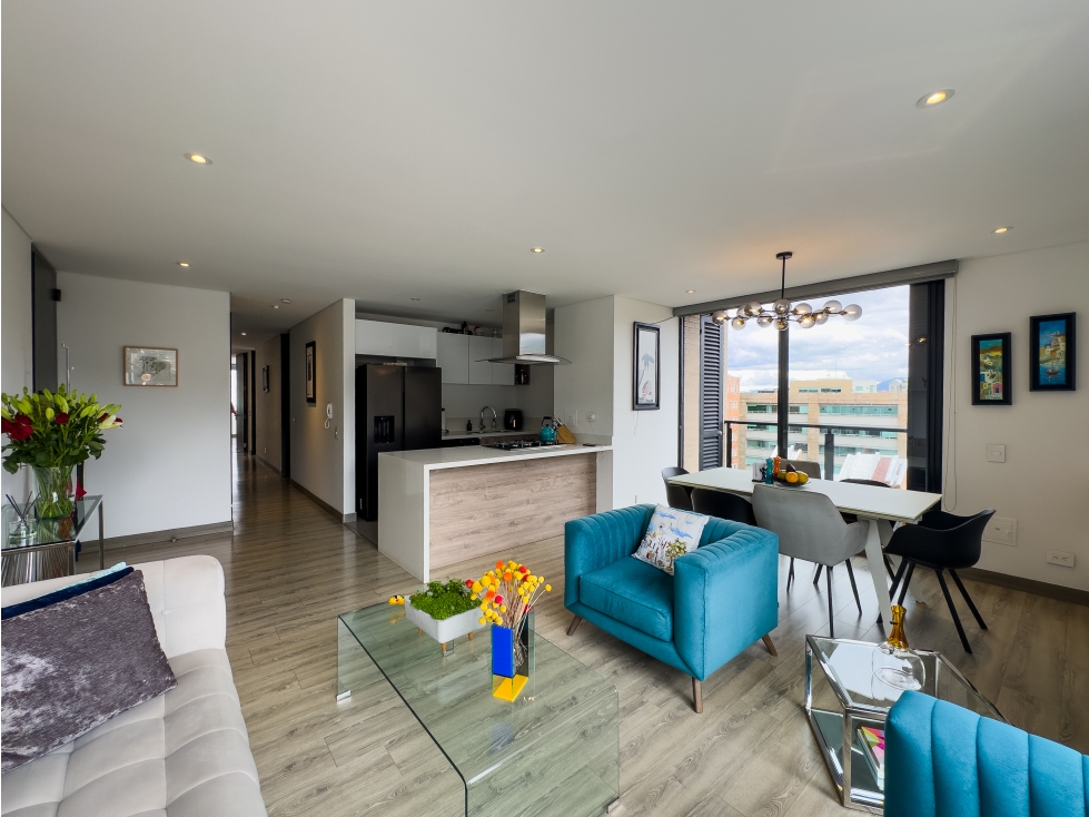 Apartamento con balcón a la venta, en Santa Paula. (Con Aliado) — foto 2