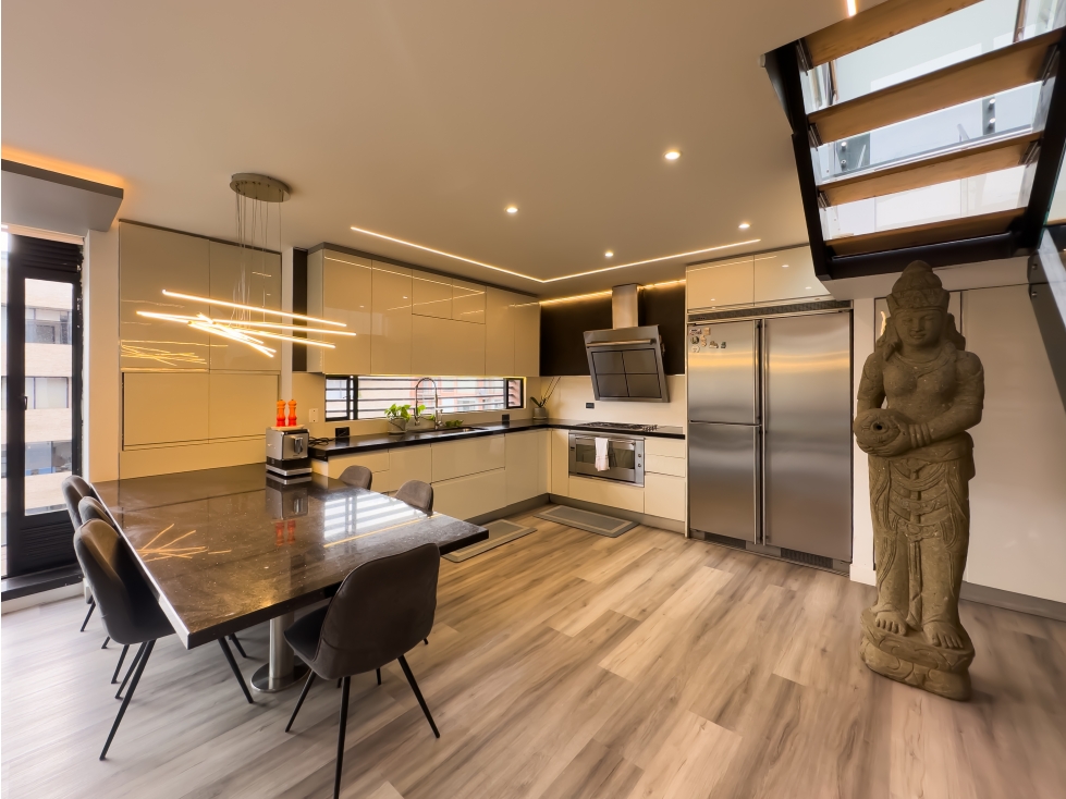 Penthouse duplex con terraza en venta Santa Bibiana - 3H — foto 4