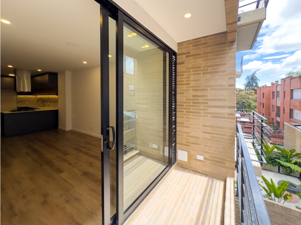 Apartamento con balcón para estrenar a la venta, en San Patricio. — foto 2