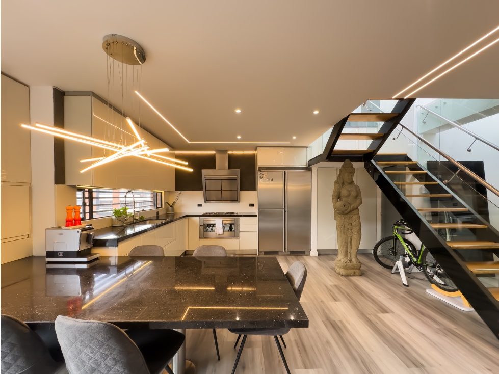 Penthouse duplex con terraza en venta Santa Bibiana - 3H — foto 6