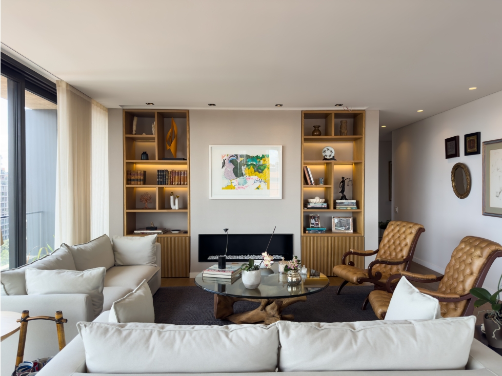 Apartamento con terraza y balcón en venta, El Nogal. — foto 5