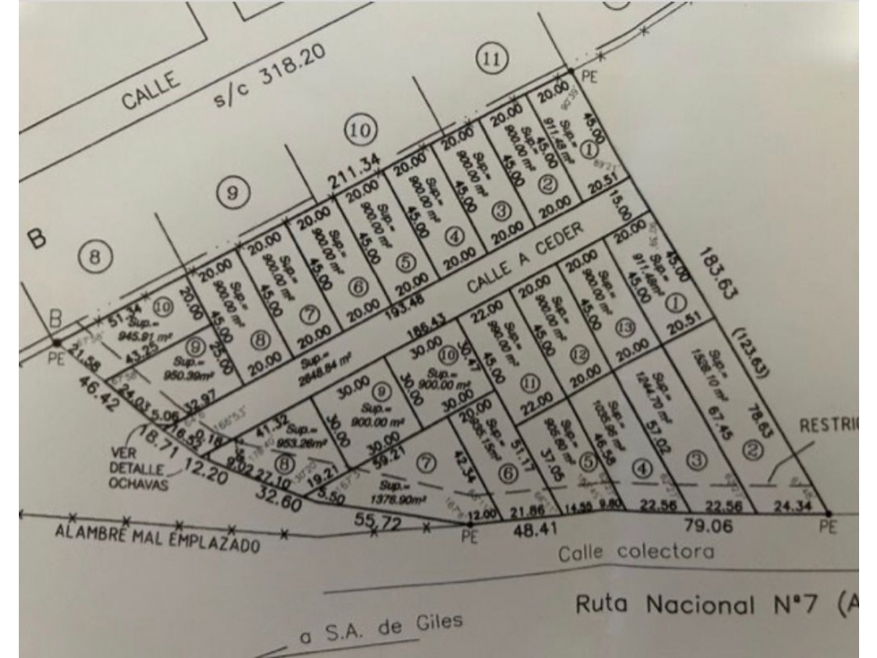 Lotes sobre colectora, acceso oeste. Altura puente Roca. — foto 2