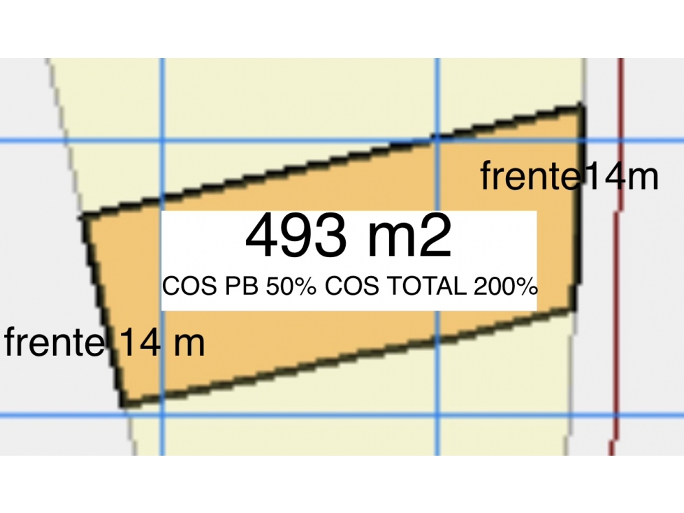 Terreno 493 m2 VENTA en QUITO urbanización MONTECARLO