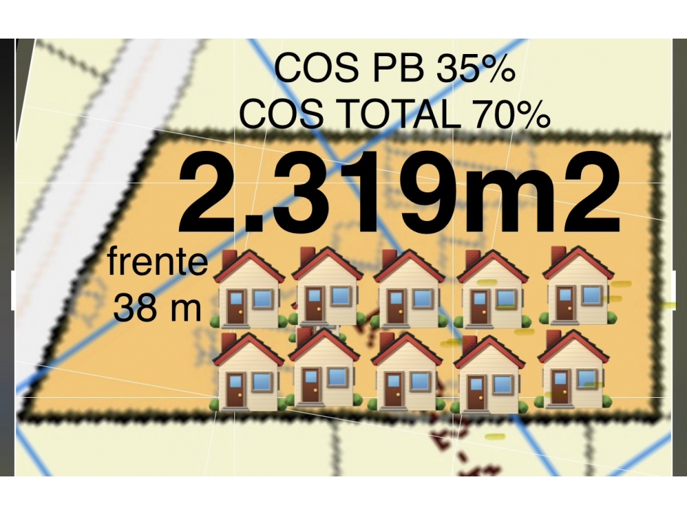 TERRENO 2.319 m2 VENTA en CUMBAYÁ sector INTERVALLES - 1