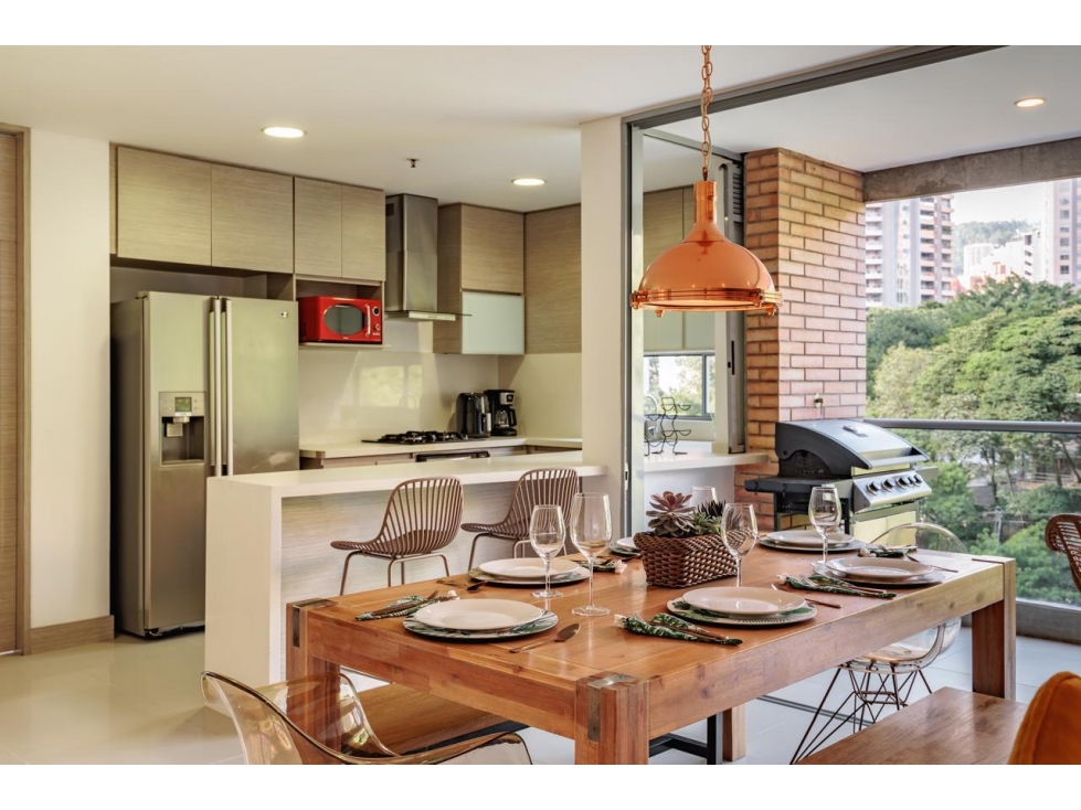 Apartamento Amoblado en renta sector Provenza — foto 3